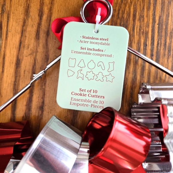 👀50% OFF🍪🥠NWT‼️ The Bake Shop by Masterclass 10-piece Cookie Cutter Set - Picture 4 of 7